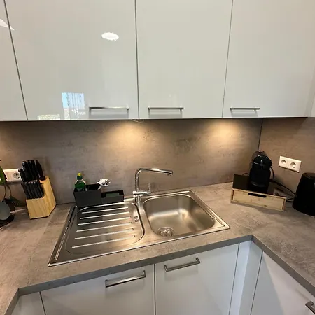 Apartment Suite4me - Balkon I Kueche I Waschmaschine I Mainz-kostheim Wiesbaden