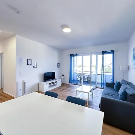 Apartment Suite4me - Balkon I Kueche I Waschmaschine I Mainz-kostheim Wiesbaden