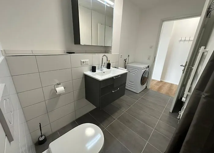 Suite4me - Balkon I Kueche I Waschmaschine I Mainz-kostheim Apartman *