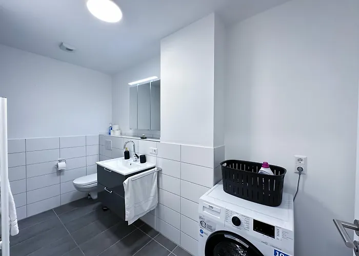 Suite4me - Balkon I Kueche I Waschmaschine I Mainz-kostheim * Wiesbaden