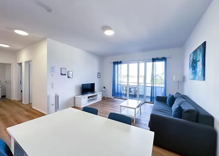 Apartman Suite4me - Balkon I Kueche I Waschmaschine I Mainz-kostheim Wiesbaden