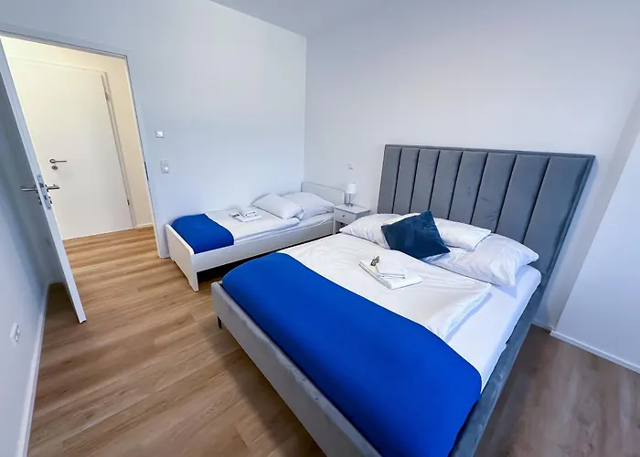 Apartman Suite4me - Balkon I Kueche I Waschmaschine I Mainz-kostheim